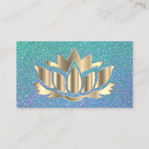 Visita Elegante tarjeta de negocios de yoga floral de lot