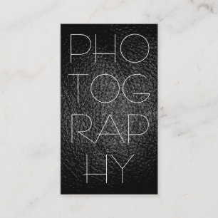 Visita Elegante Tarjeta de presentación de fotografías en