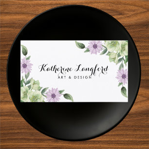 Visita Elegante tarjeta de presentación de Personalizable