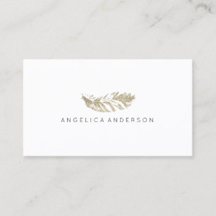 Visita Elegante tarjeta de presentación de Purpurina Fea