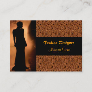 Visita Elegante tarjeta de presentación del Diseñador de 