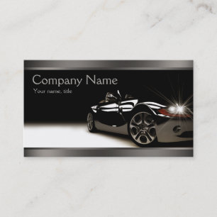 Visita Elegante tarjeta de presentación para automóviles 