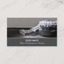 Elegante tarjeta de presentación para expertos den