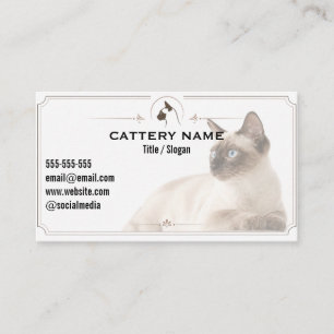 Visita Elegante Tarjeta de Presentación Personalizable pa