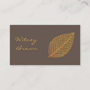 Visita Elegante tarjeta de Relieve metalizado dorado de t