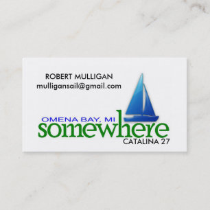 Visita EN ALGUNA PARTE tarjeta - MULLIGAN de ROBERTO