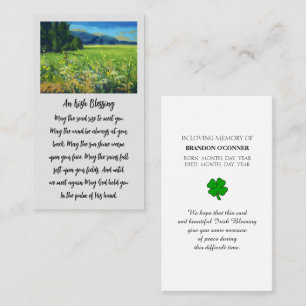 Visita En la tarjeta de simpatía por el campo de la memor