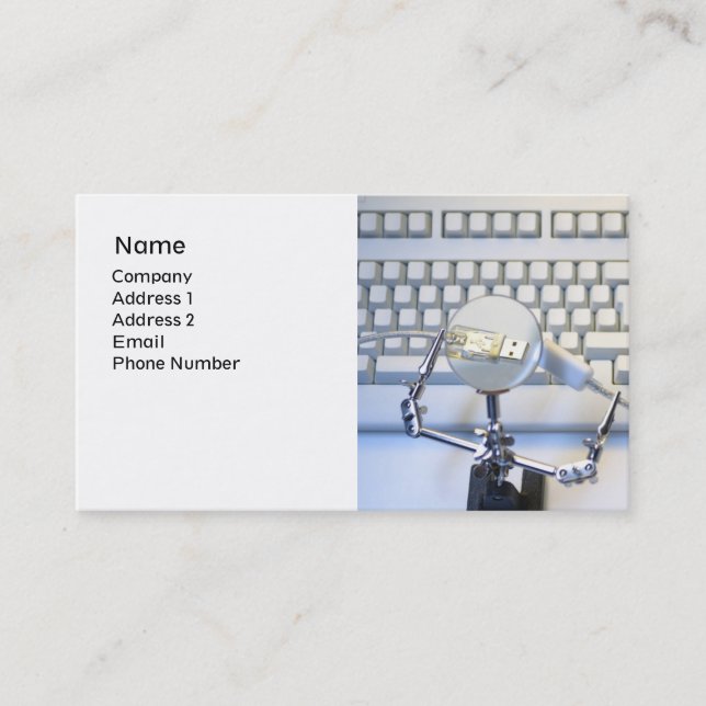 Visita Enchufe la tarjeta de presentación (Anverso)