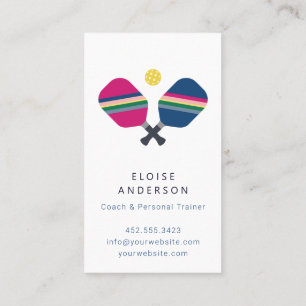 Visita Entrenador de pelotas + tarjeta de presentación pe