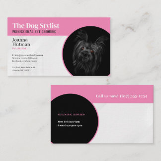 Visita Entrenador de perros | Tarjeta de presentación de