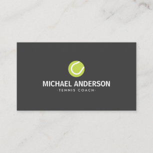 Visita Entrenador de tenis o tarjeta de presentación par
