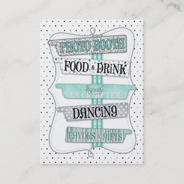 Visita Es una tarjeta de negocios de Rótulo (Anverso)