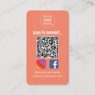 Visita Escanear para conectar tarjeta de presentación emp