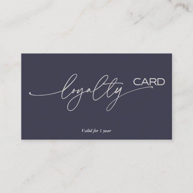 Visita Estrategia de tarjeta de fidelidad para la retenci (Anverso)