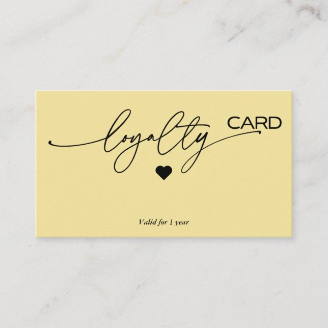 Visita Estrategia de tarjeta de fidelidad para la retenci (Anverso)