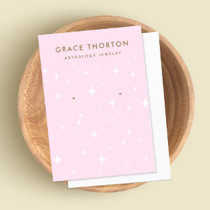 Visita Estrellas de astrología rosada que ganan tarjeta d