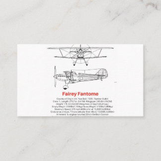 Visita Fairey Fantome Tarjeta de presentación