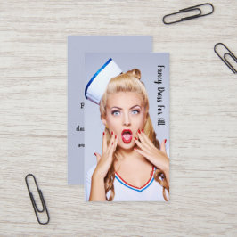 Visita Fancy Dress, tarjeta de visita.