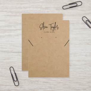 Visita Firma Script Su Tarjeta De Presentación De Logotip