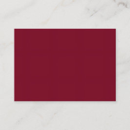 Visita Formato de tarjeta Premium Marrón Quemado 3.5 x 2.