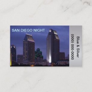 Visita Foto de tarjeta de presentación de San Diego