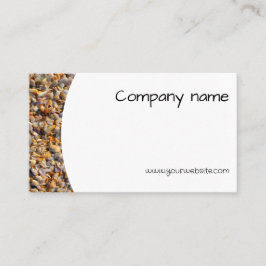 Visita Fotografía de conchas minimalistas Tarjeta de visi