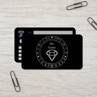 Visita Gemstone Jewelry Coin &/o Tarjeta de Grado Antiguo