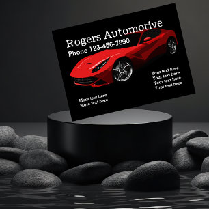 Visita Genial Tarjeta Grande de Automoción