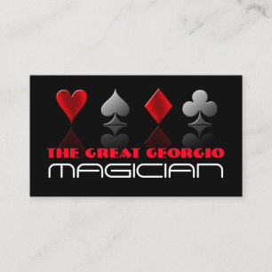 Visita Guay Magician, tarjeta de entretenimiento