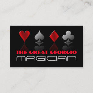 Visita Guay Magician, tarjeta de entretenimiento