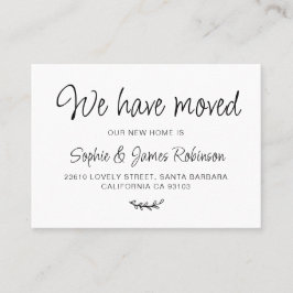 Visita Hemos movido una nueva y simple tarjeta de inserci