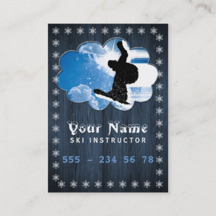 Visita Instructor de esquí - Tarjeta de programación pa