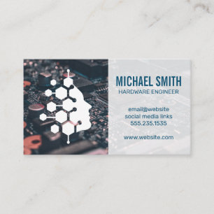 Visita Inteligencia de Tecnología Humana   Tarjeta de cir