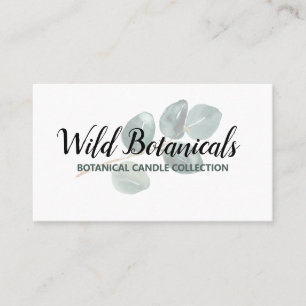 Visita Jabón Con Logotipo De Leaf Moderno Y Tarjeta De N