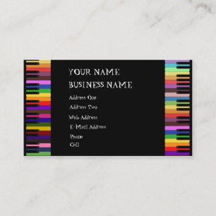 Visita Keybaord - tarjeta de la industria musical