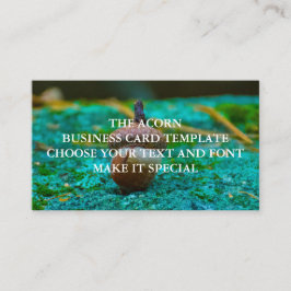 VISITA LA PLANTILLA DE LA TARJETA DE NEGOCIO ACORN