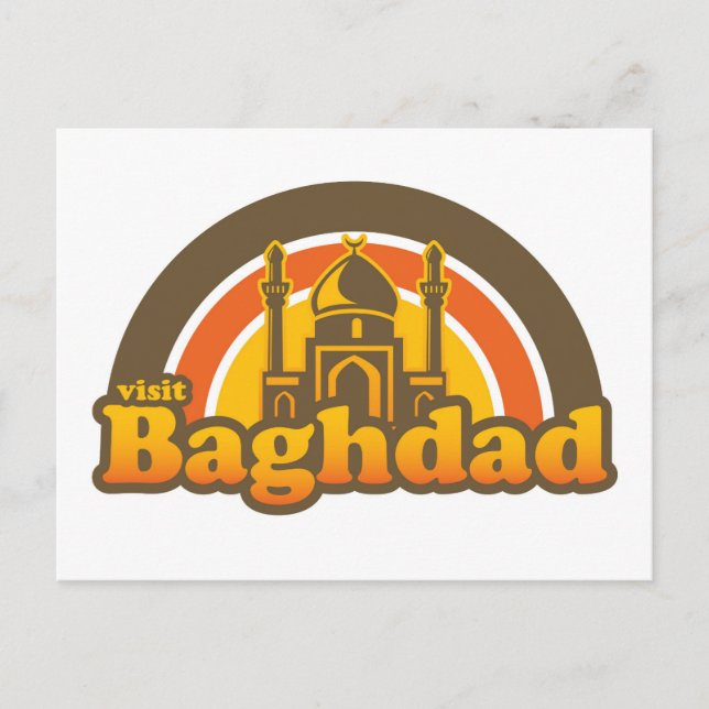 Visita la postal de Bagdad (Anverso)
