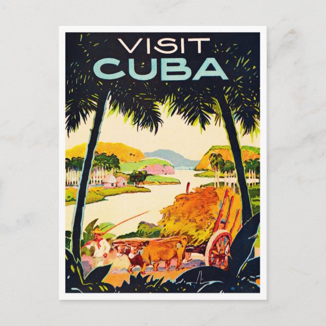 Visita la postal de viaje de Cuba (Anverso)