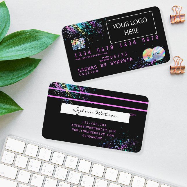 Visita La tarjeta de crédito Holograph Unicorn Dripp Card (Subido por el creador)