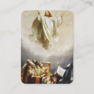 Visita La tarjeta de oración de ascensión