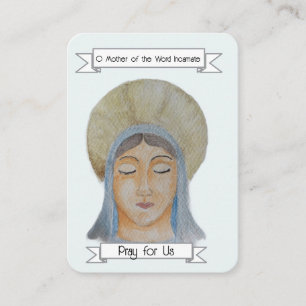 Visita La tarjeta de oración de Memorare - Bendita María