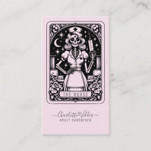 Visita La tarjeta de presentación de enfermera Tarot
