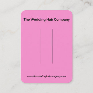 Visita La tarjeta de presentación de la empresa Boda Hair