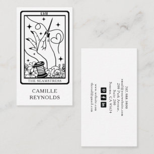 Visita La tarjeta de presentación de negocios de tarot de
