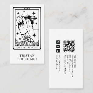 Visita La tarjeta de presentación de tarot del artista de