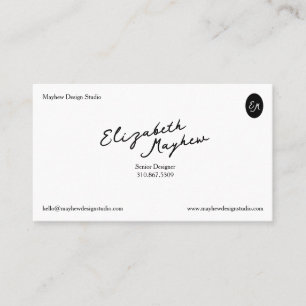 Visita La Tarjeta de Presentación Minimalista - The Signa
