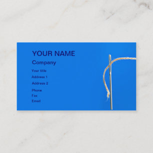 Visita La tarjeta de un needleworker con la aguja y el