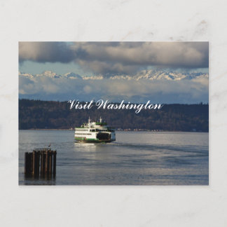 Visita la tarjeta postal de Washington