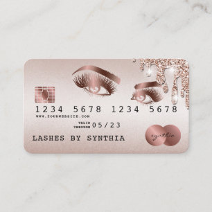 Visita Lágrimas de oro estilo Rosa con tarjeta de crédito
