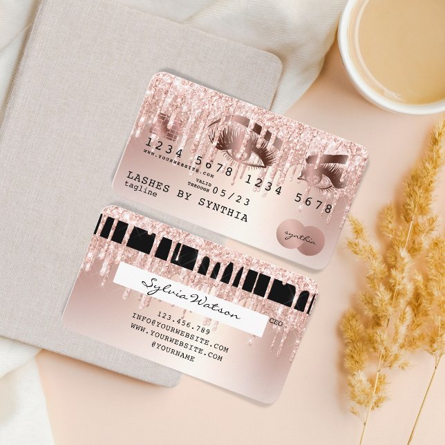 Visita Lágrimas de oro estilo Rosa con tarjeta de crédito (Subido por el creador)